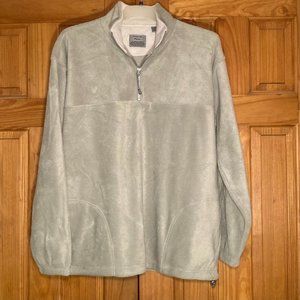 NWOT Vintage Starting Point Fleece Pullover Coat Jacket 1/4 Zip Men's Size L